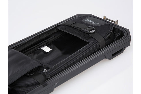 TRAX ADV M/L inner lid bag. For TRAX ADV side cases. 5x19x40 cm. Black